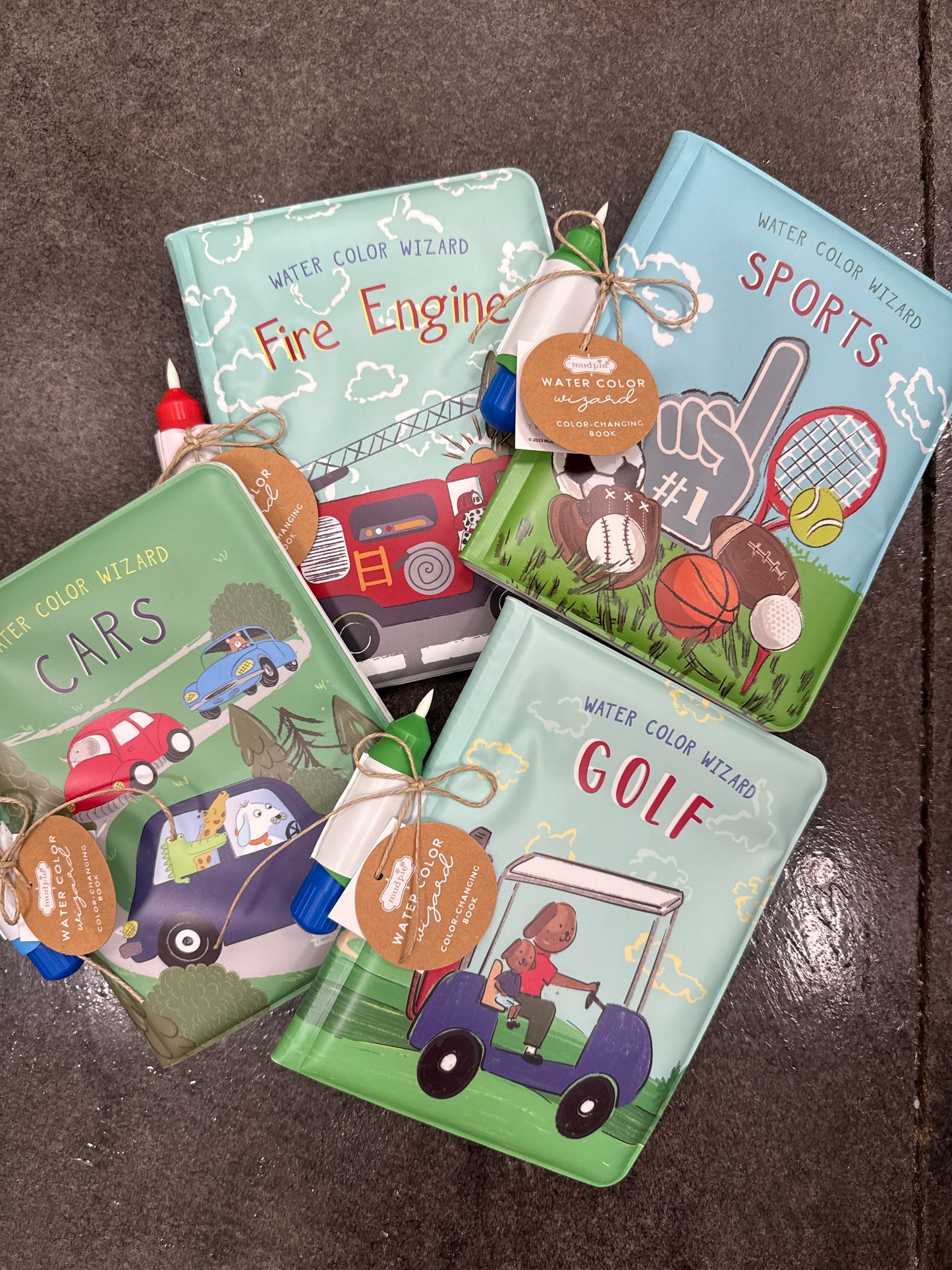 Boys Water Color Book- Mudpie