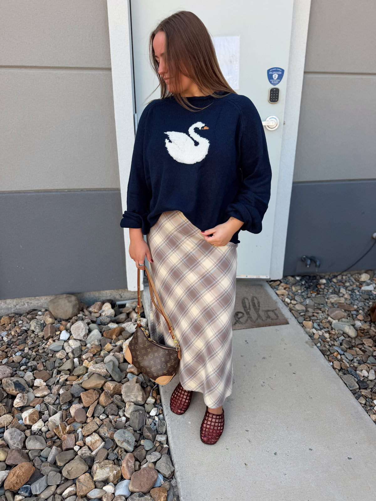 Swan sweater