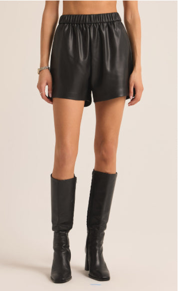 Tia Faux Leather Short - Z Supply