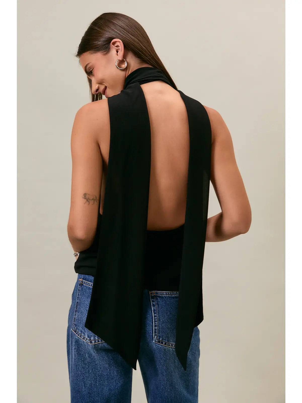 Natalie top w/scarf