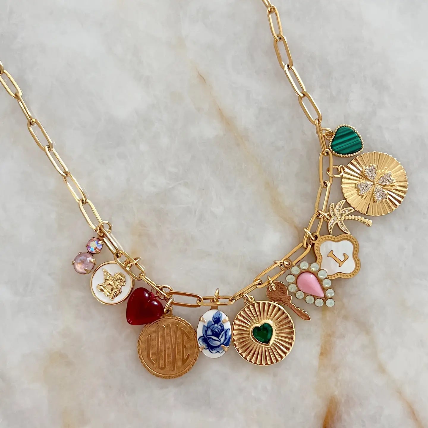 Charm Necklace (Necklace Only, charms extra)