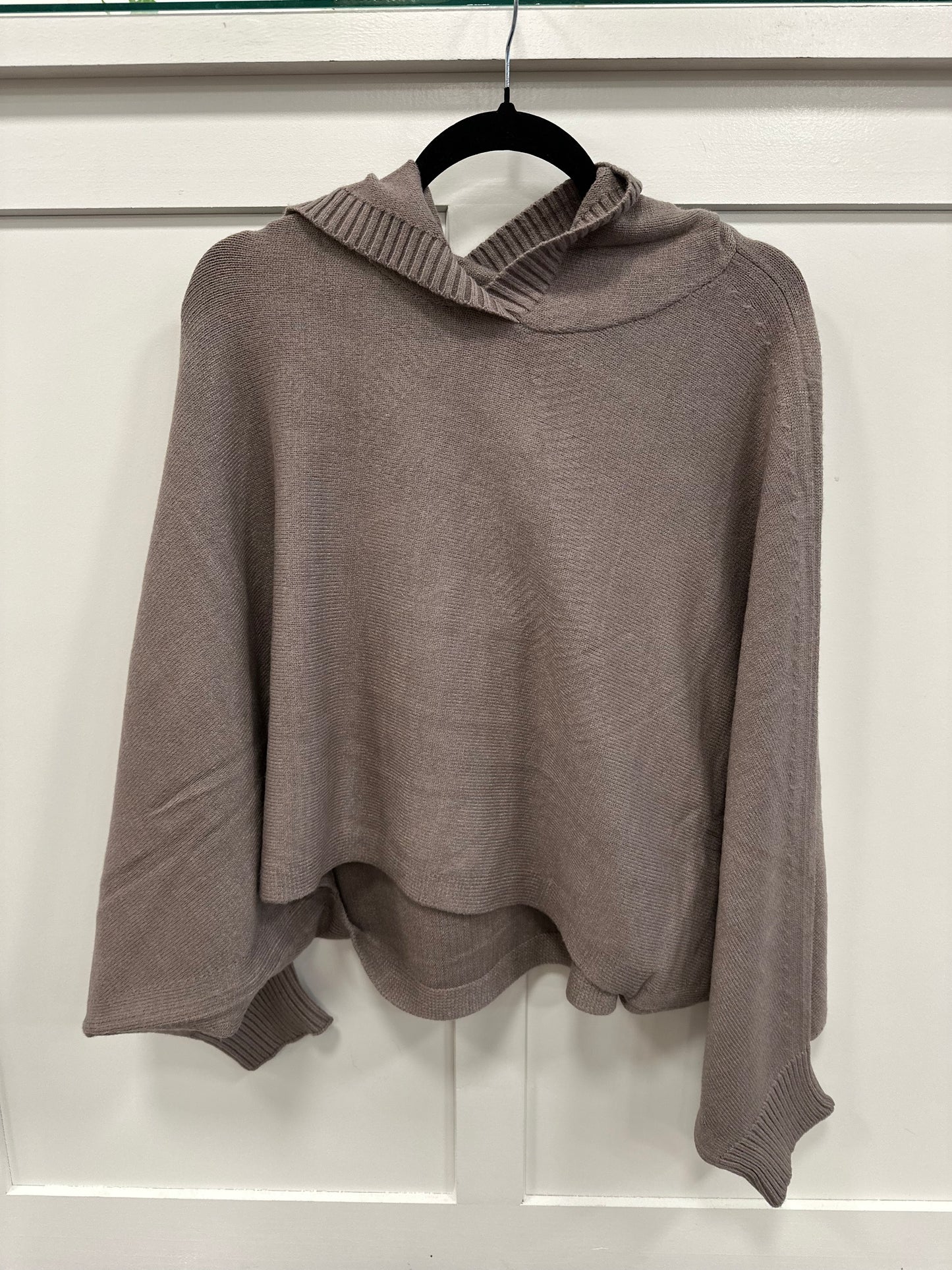 Khaki sweater hoodie by KARLIE