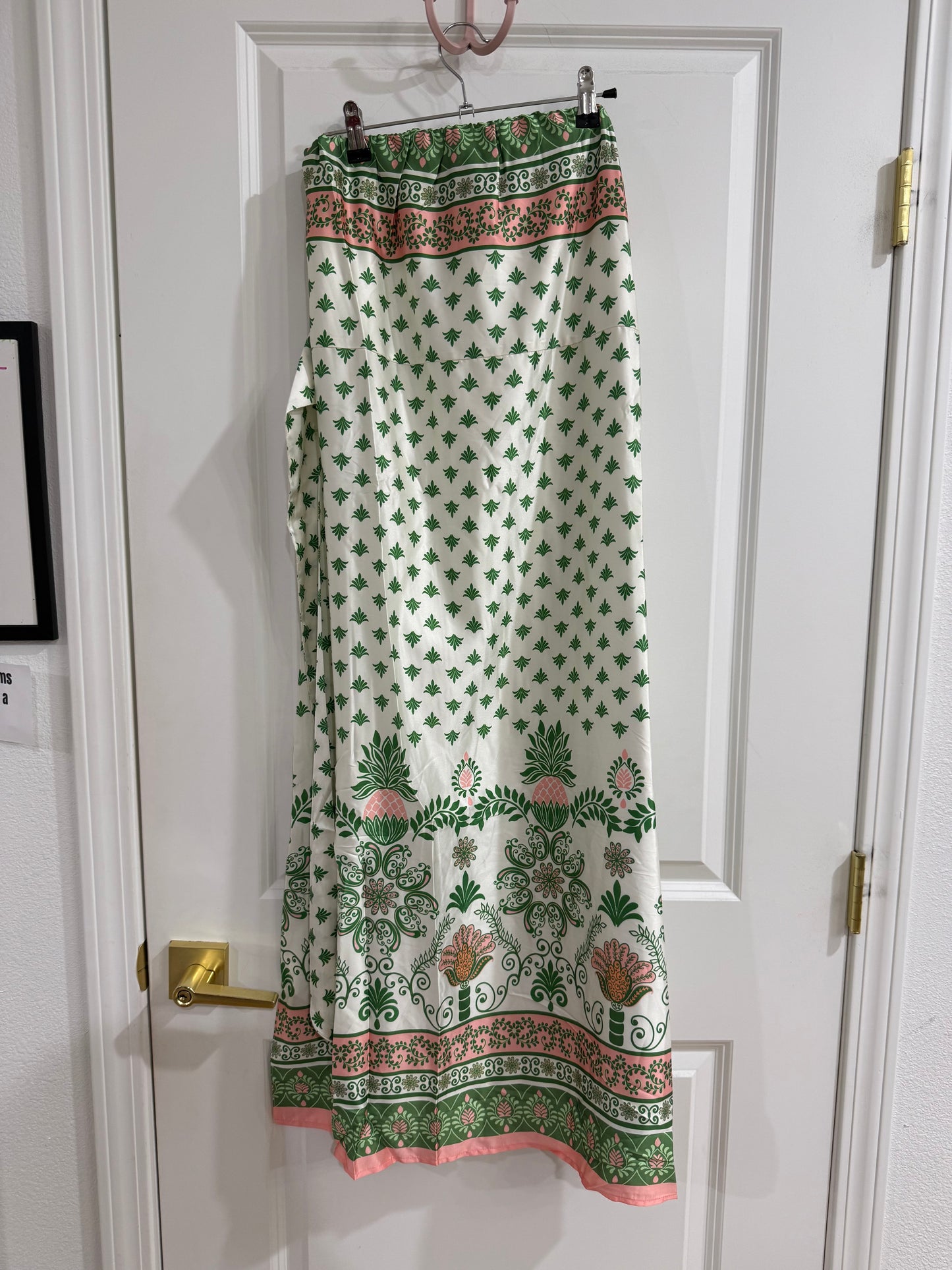 Carrie Ann strapless midi