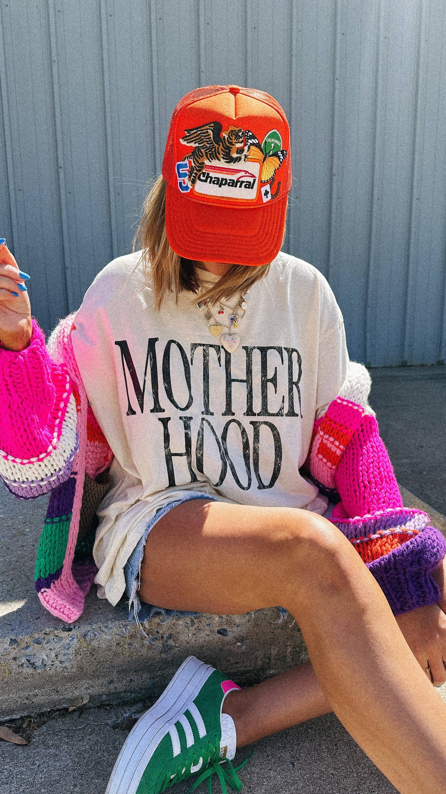 Motherhood graphic tee - ivory