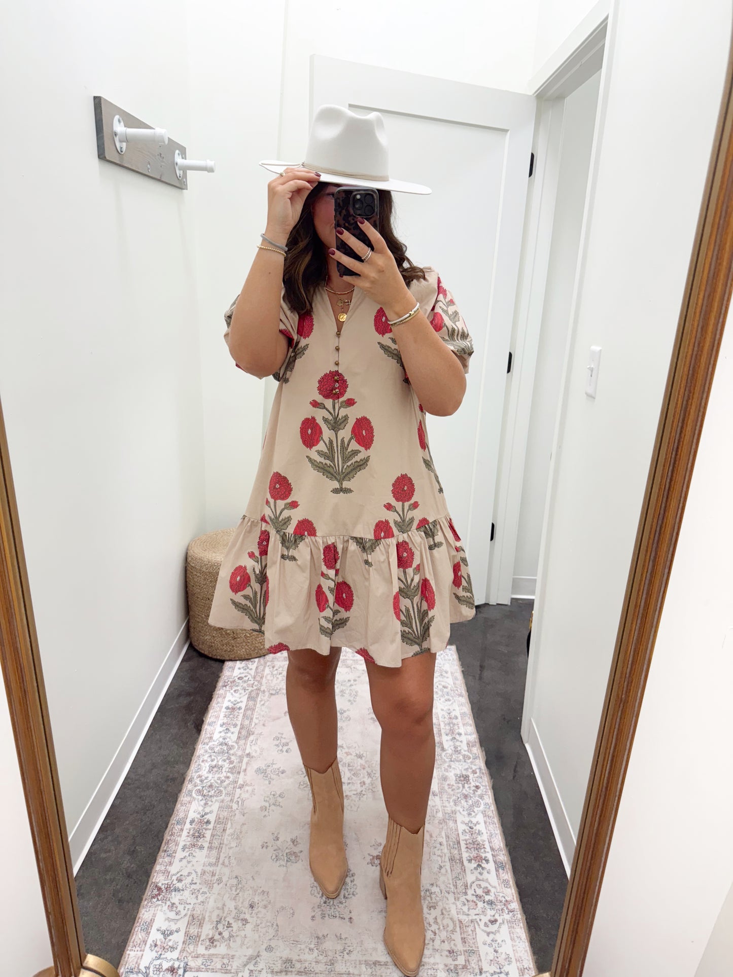So Rosey mini dress