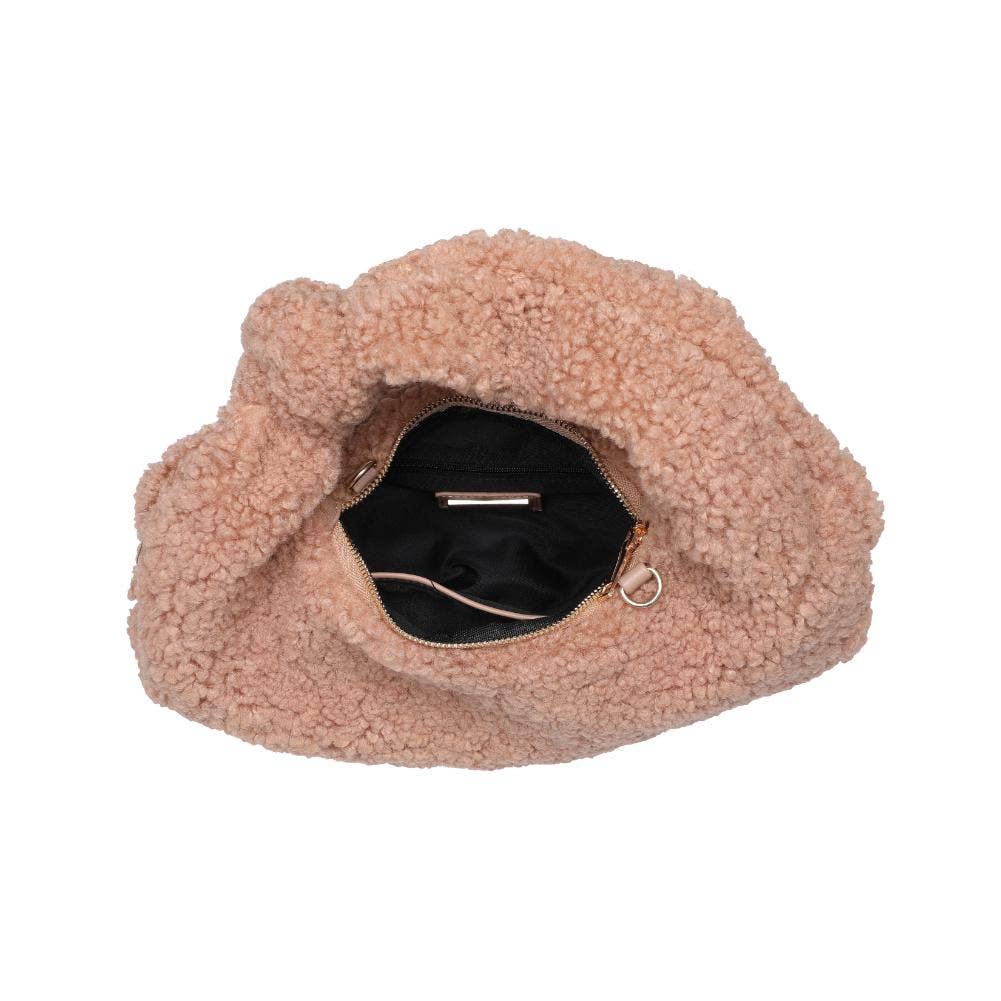Charlene Sherpa Shearling Shoulder Bag
