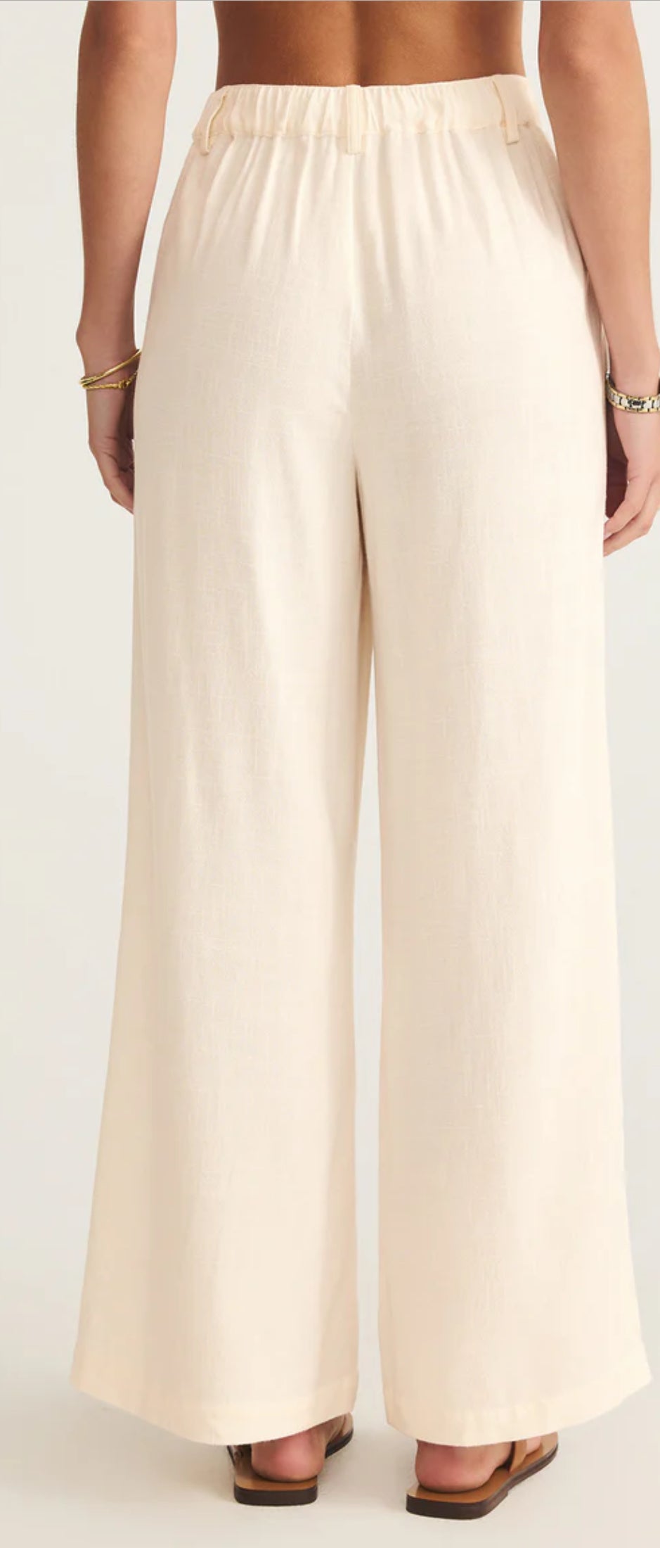Topanga Linen Pant White - Z Supply