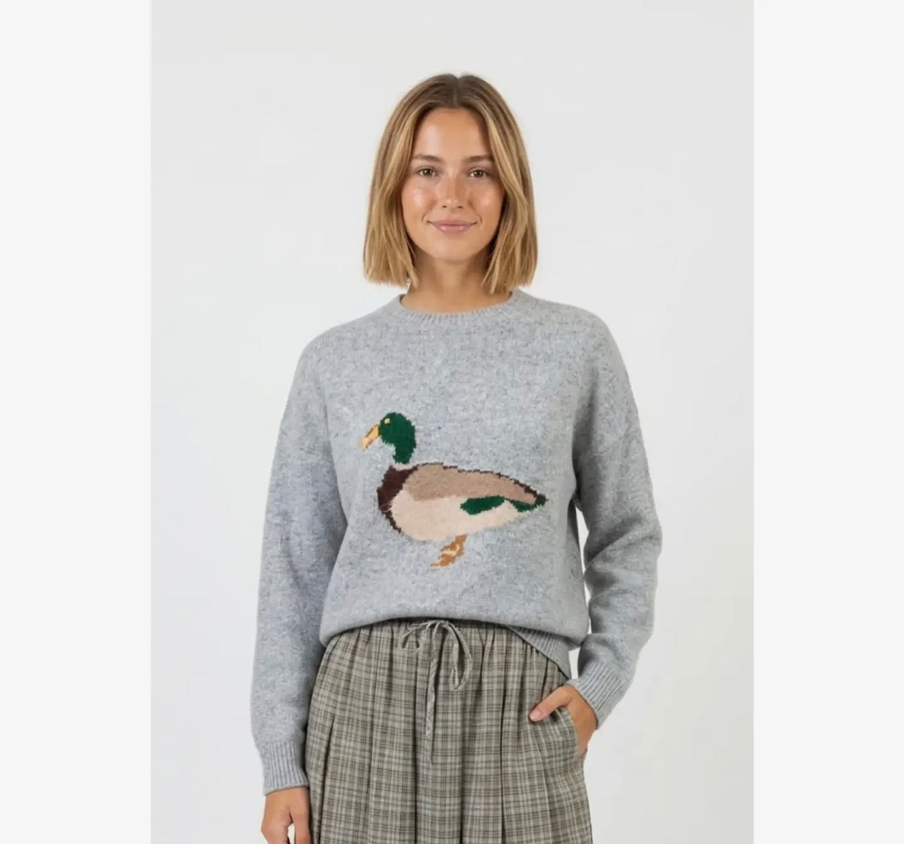 DUCK SWEATER (2 COLORS)