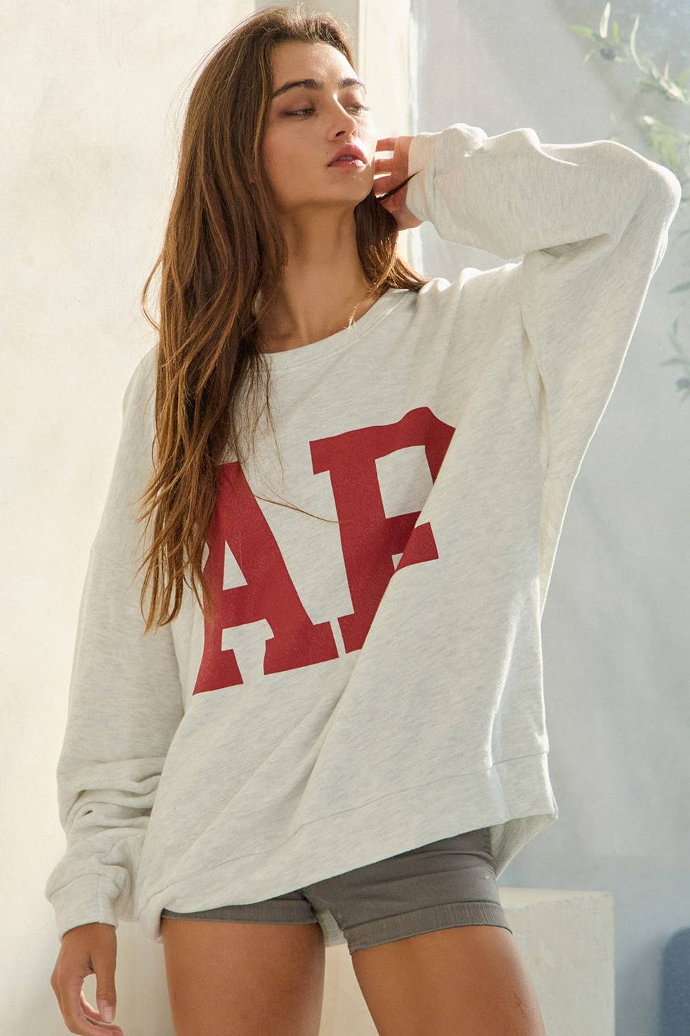 ARKANSAS' Graphic French Terry Sweatshirt Top