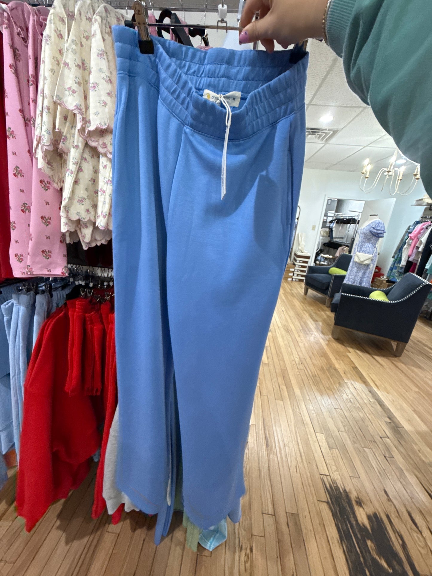 Sailboat Blue Cloud Pant