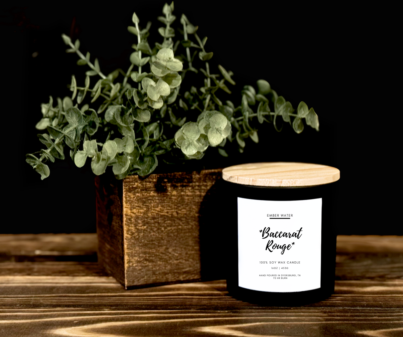 Baccarat Rouge (Dupe) 16 oz 100% Soy Candle