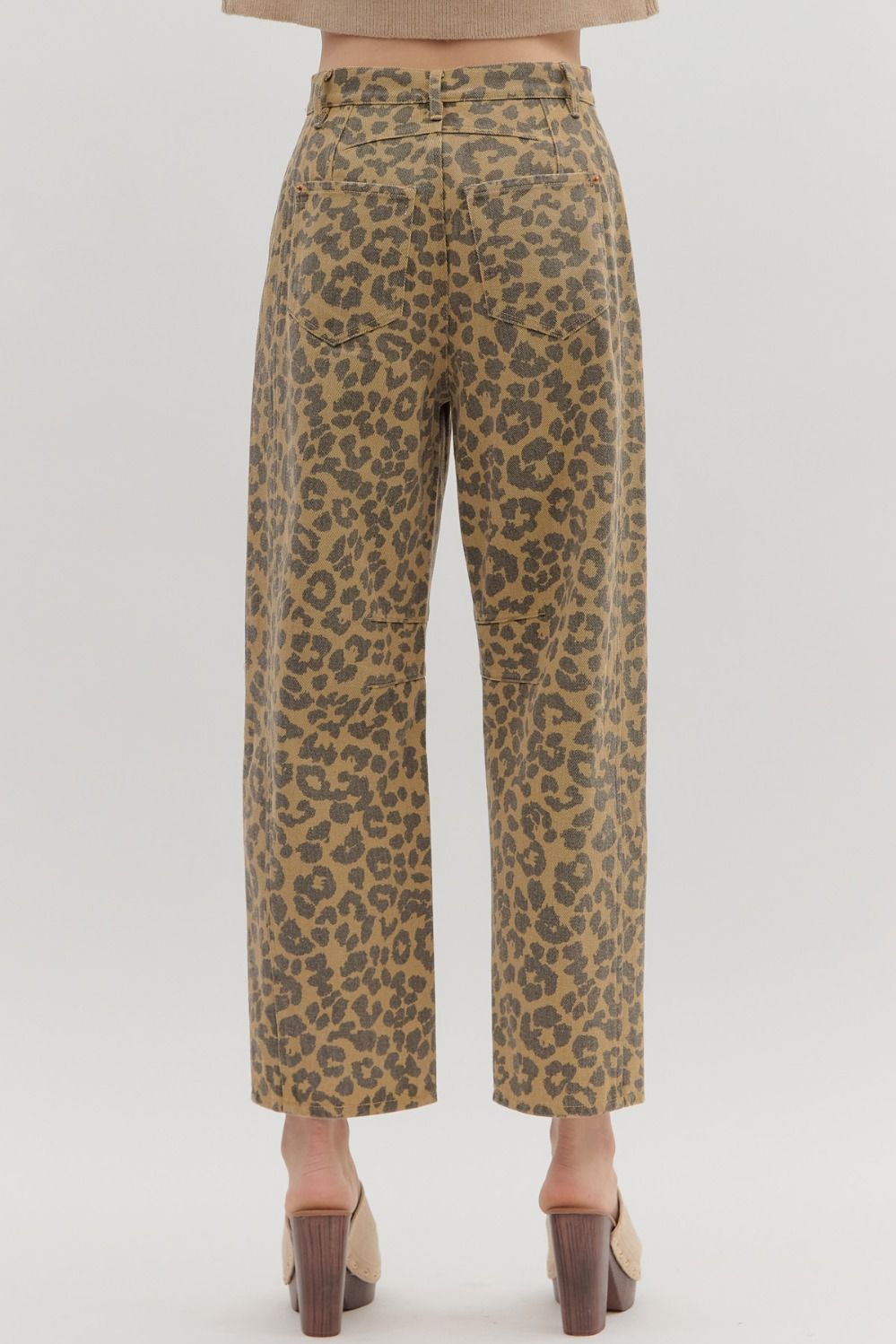 Camel Leopard Pant