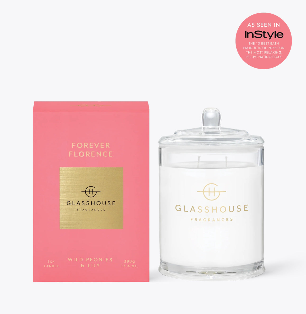 Glasshouse Candles (multiple scents) 13.4oz.