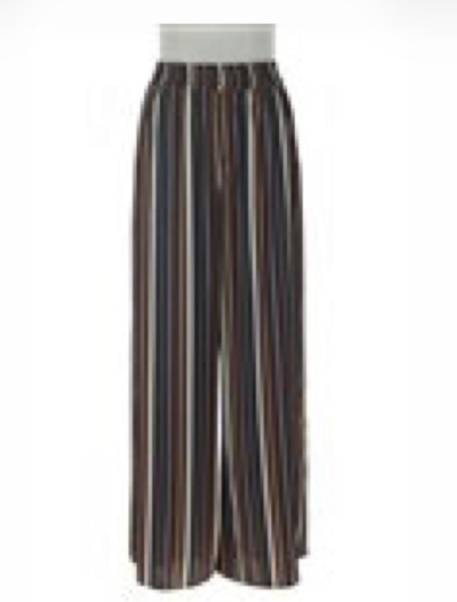 Burgundy stripe pant