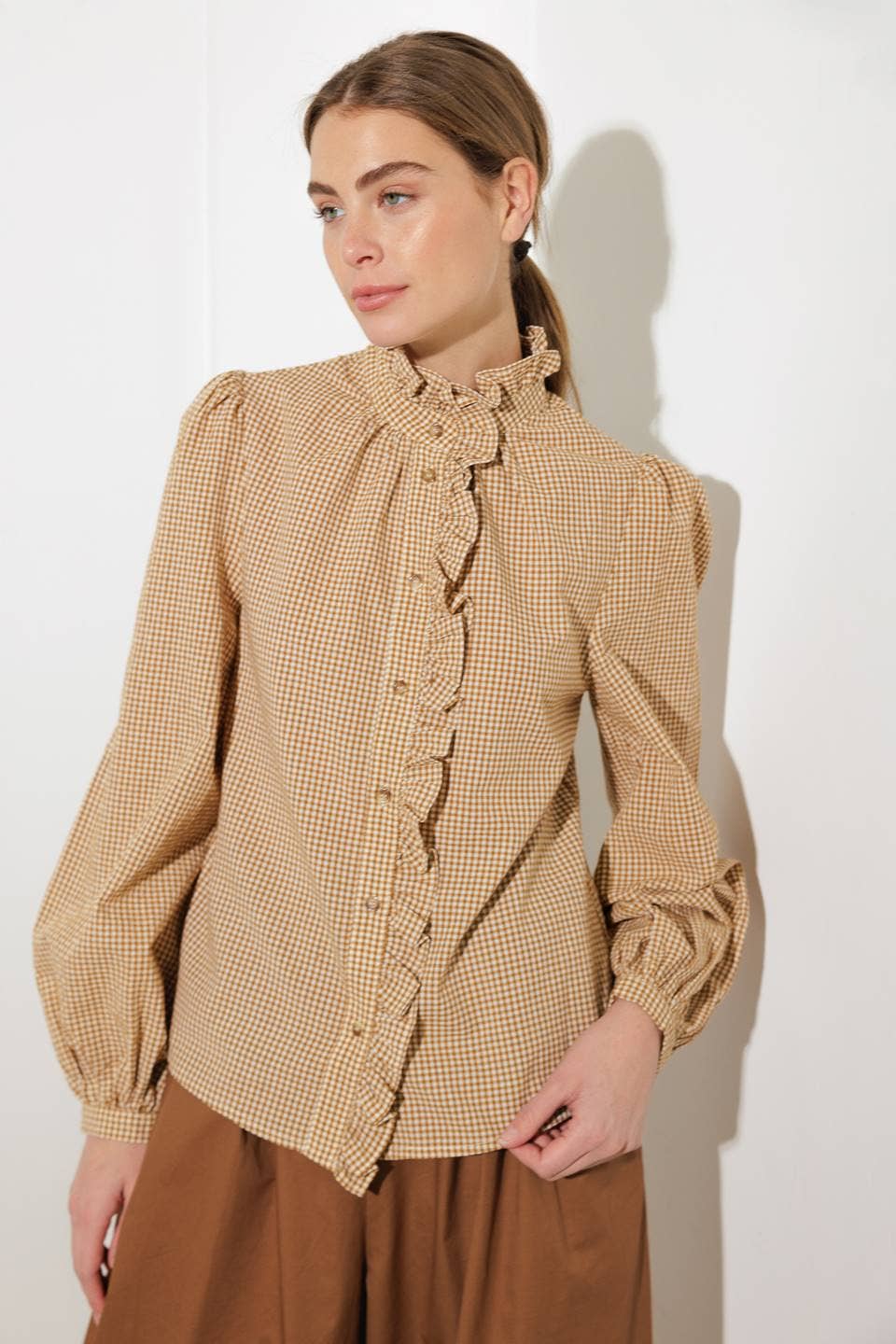 Ashley woven top