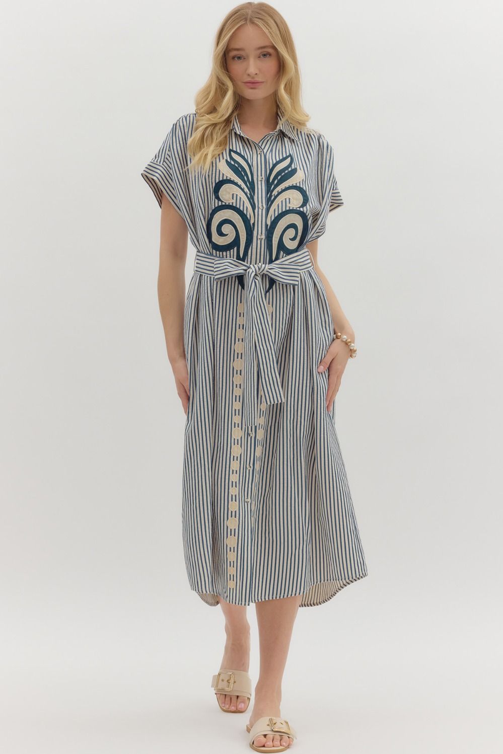 Appliqué Navy MIDI
