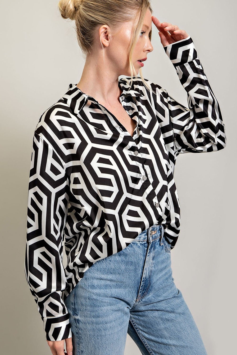 Geo print top