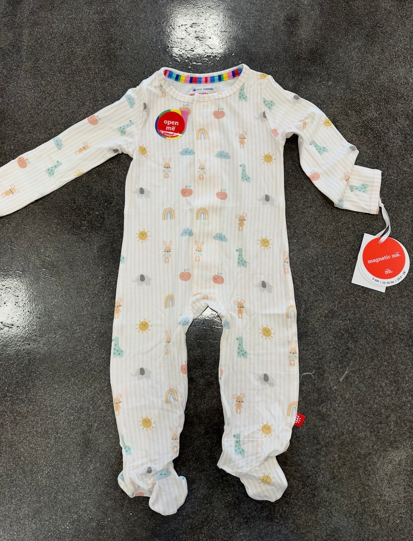 Lullaby Sky Magnetic Footie (pink or blue)