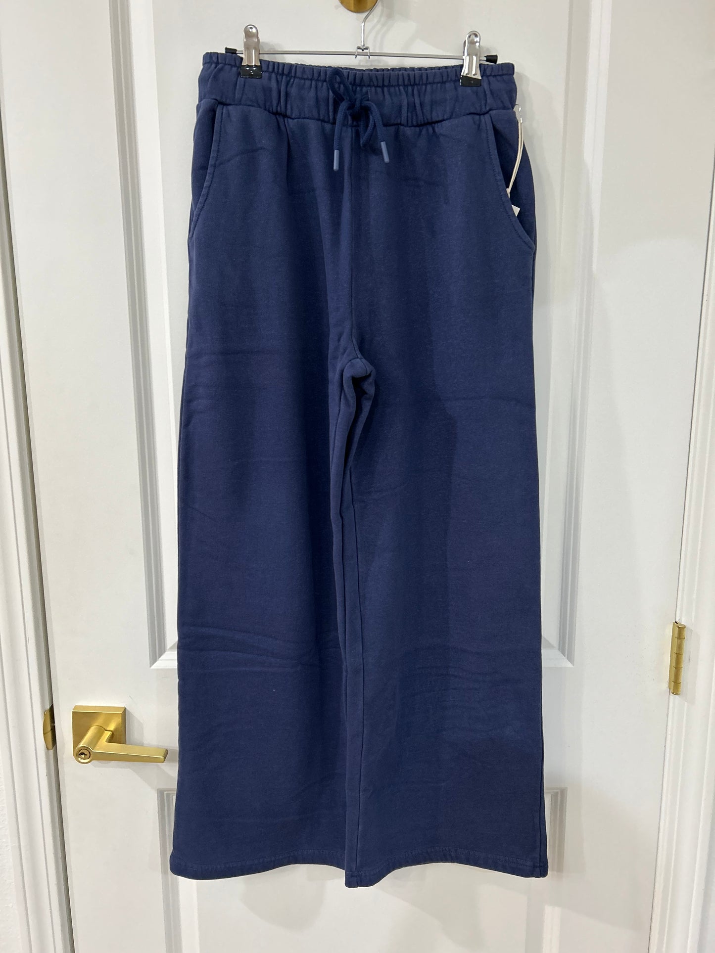 Deep Denim wide leg pant set - vintage Havana