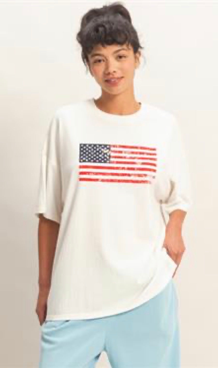 Flag tee