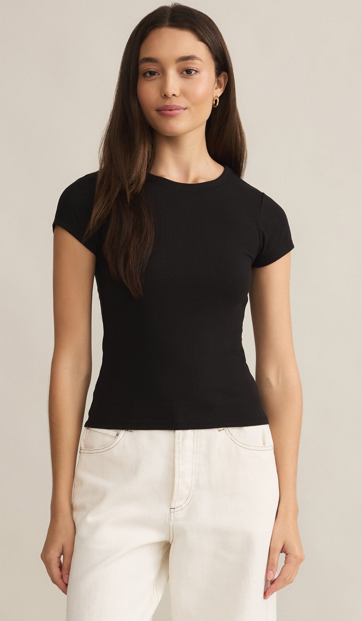 Avery Tee Black - Z Supply