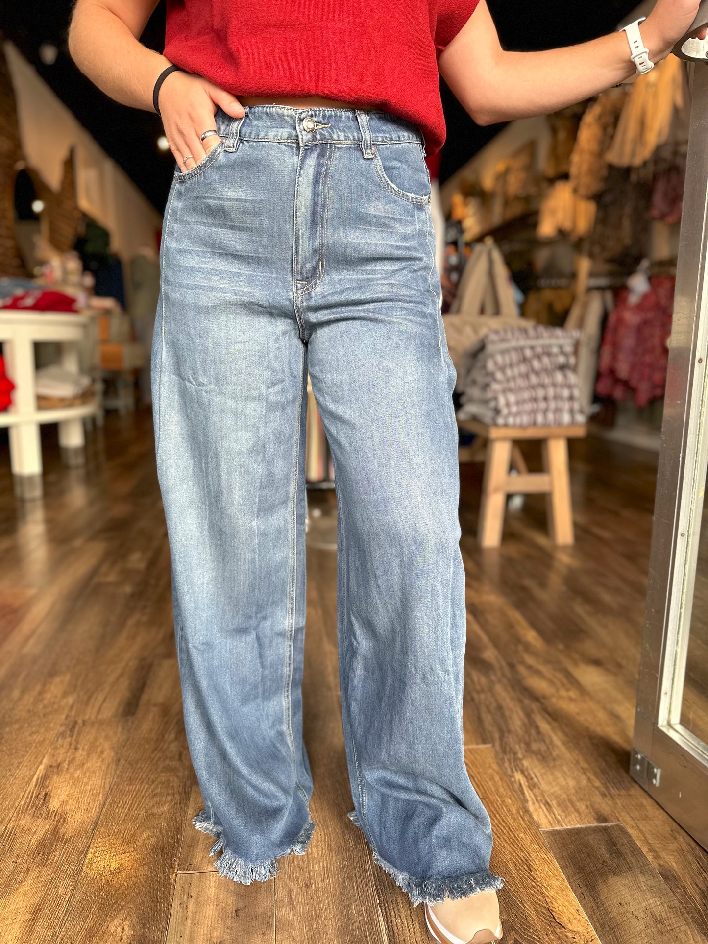 Best self denim pants