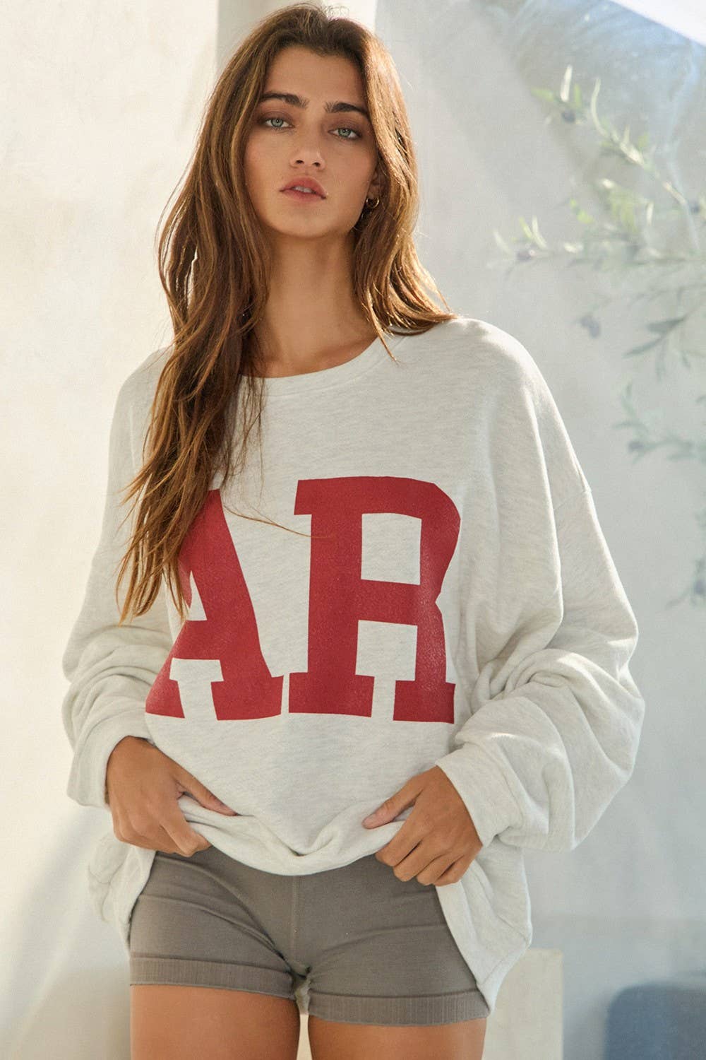 ARKANSAS' Graphic French Terry Sweatshirt Top