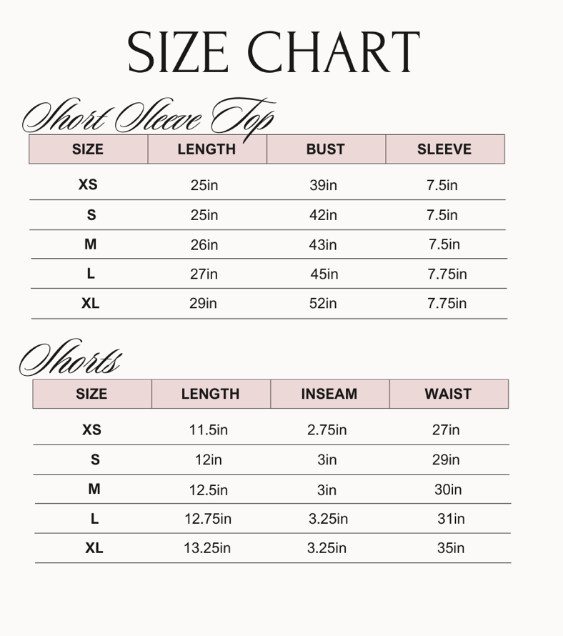 Green + Pink Stripe - Short Pajama Set