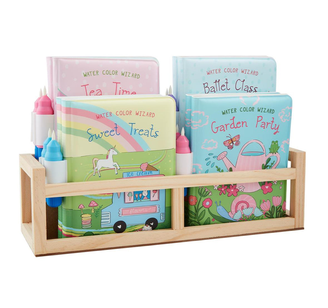 Girl Water Color Book- Mudpie