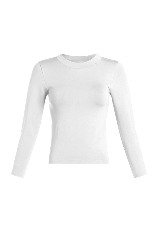 dynamic long sleeve ONE SIZE top ( 2 colors)