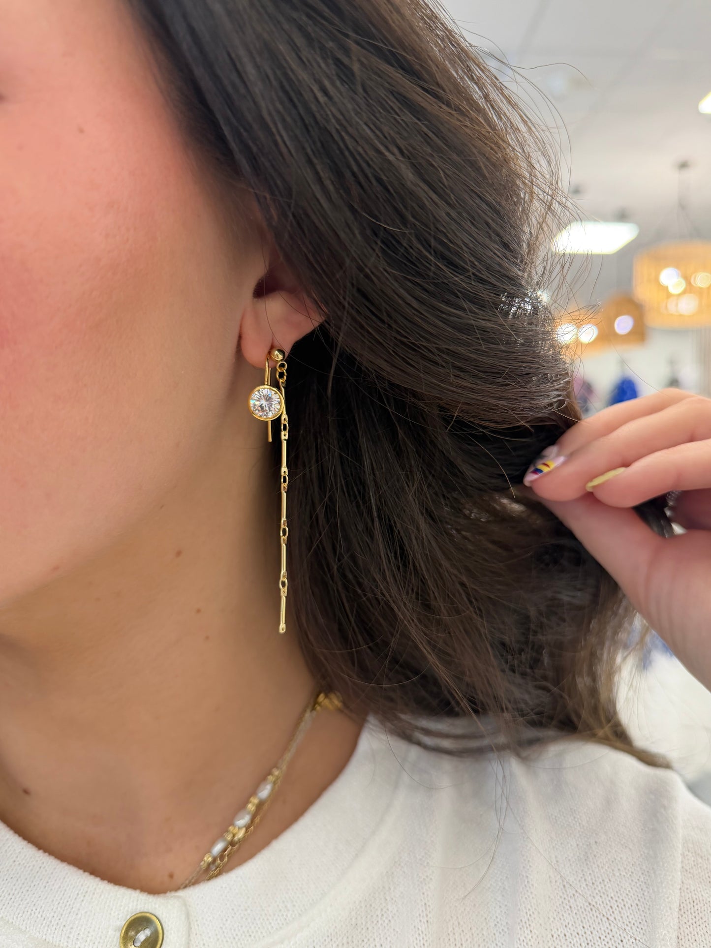 Everyday Chain Duster Earrings