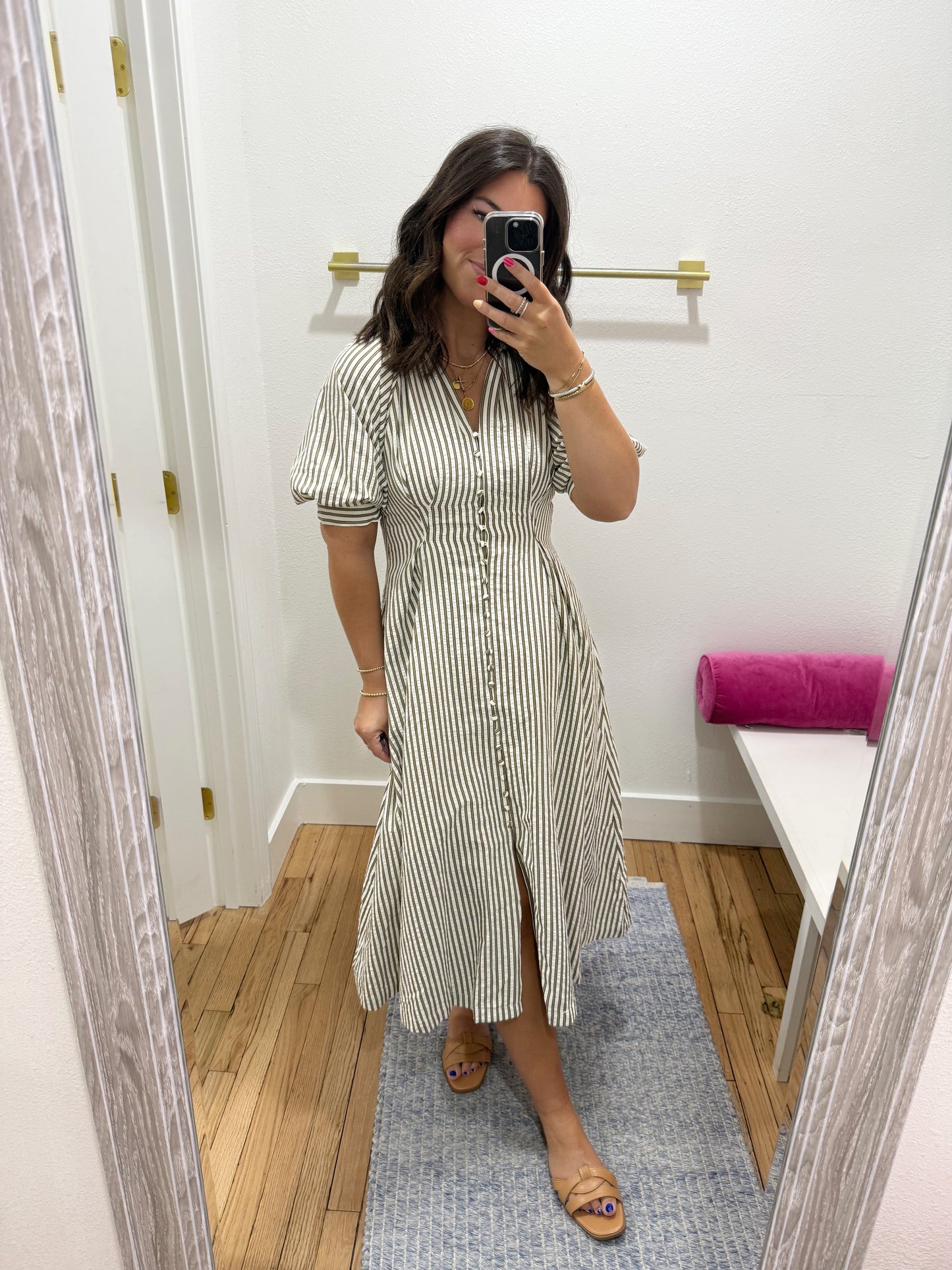 Corley Stripe Dress