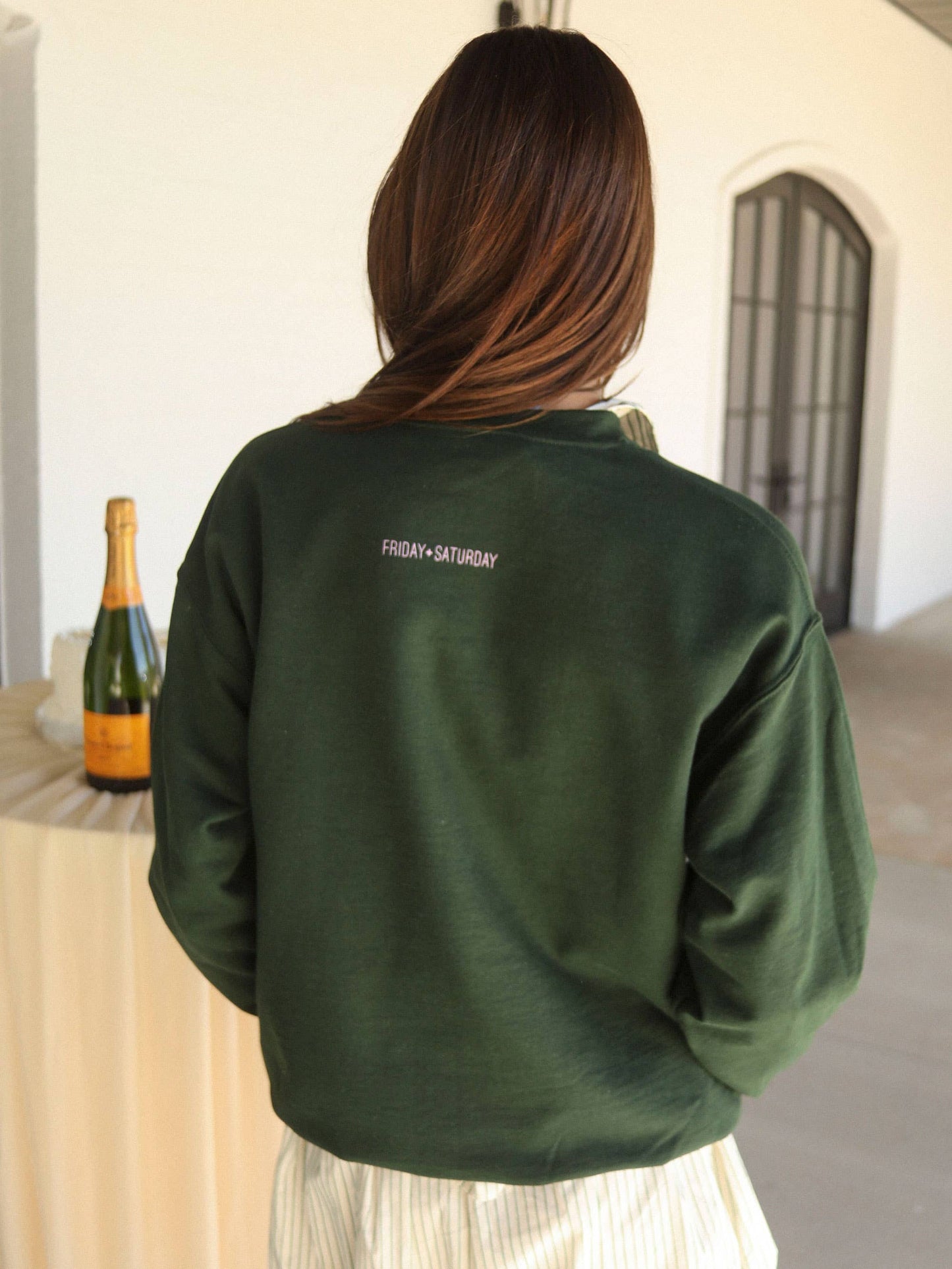 F+S: DRINKS AND APPS SWEATSHIRT