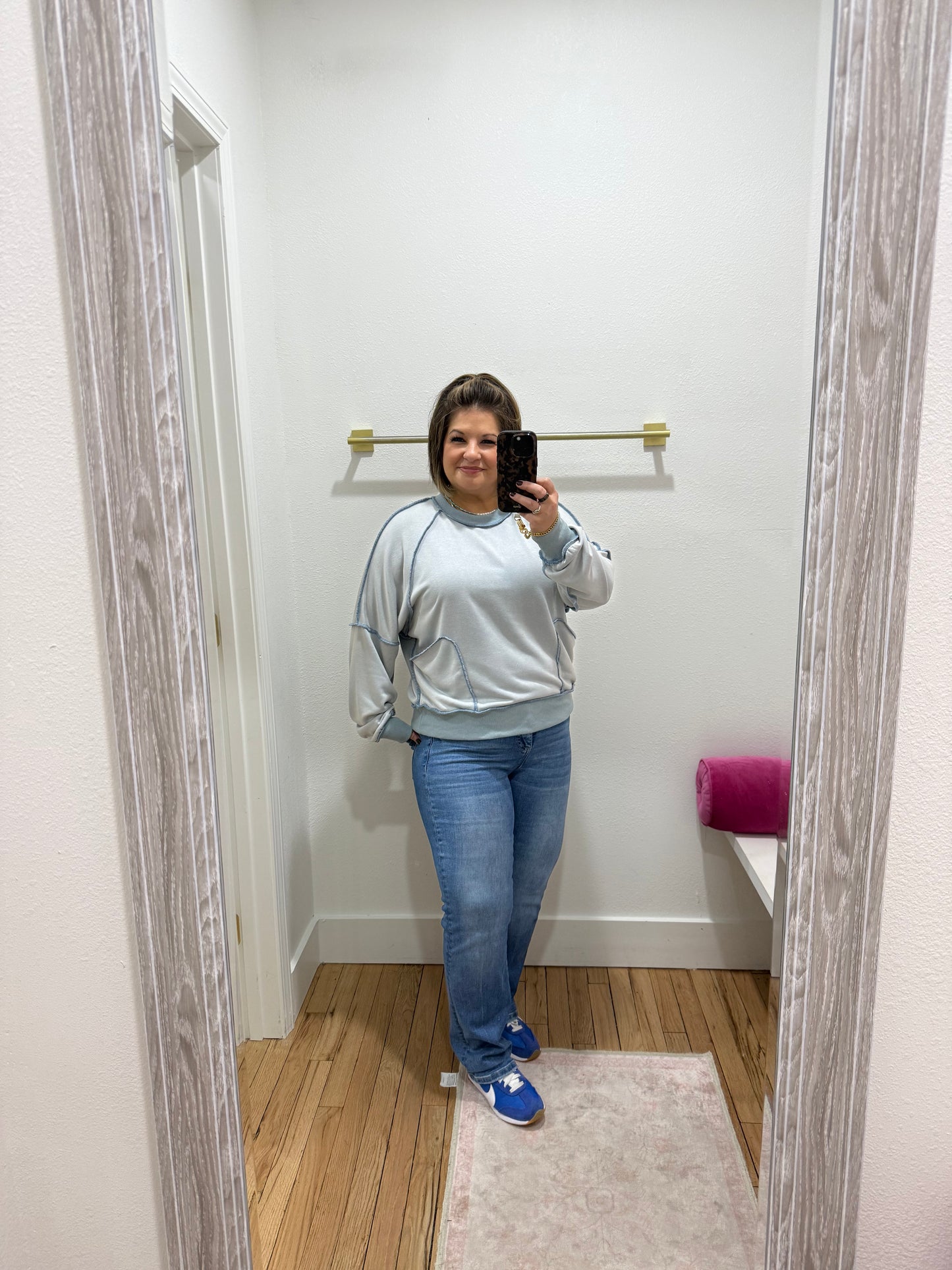 Vintage Denim Pullover