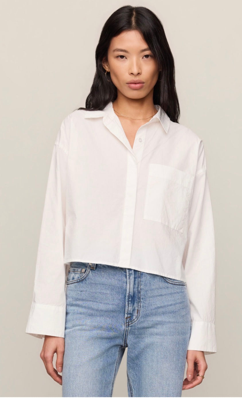 Favorite Button Up Top White - Z Supply