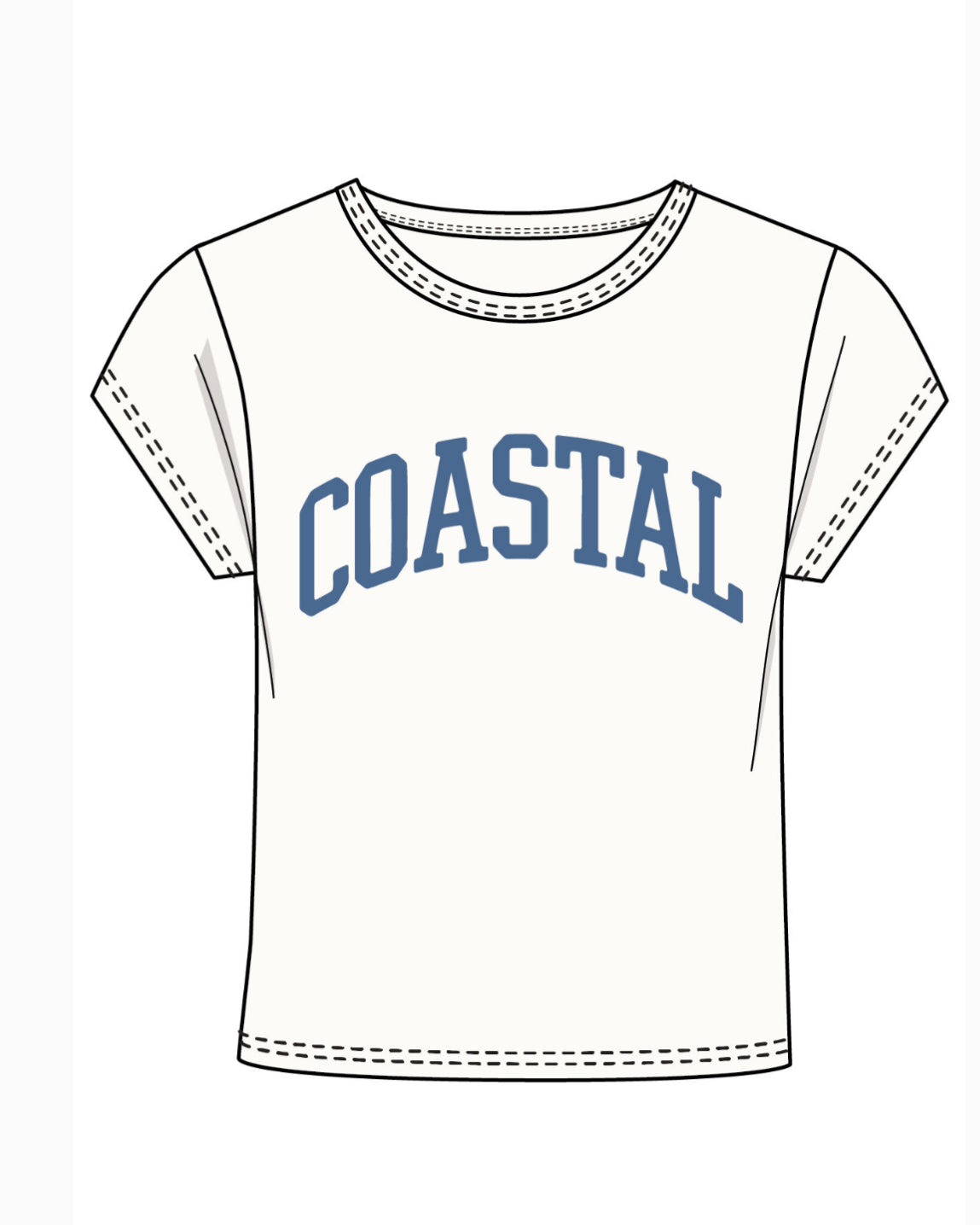 Coastal Cheeky Tee - Z Supply