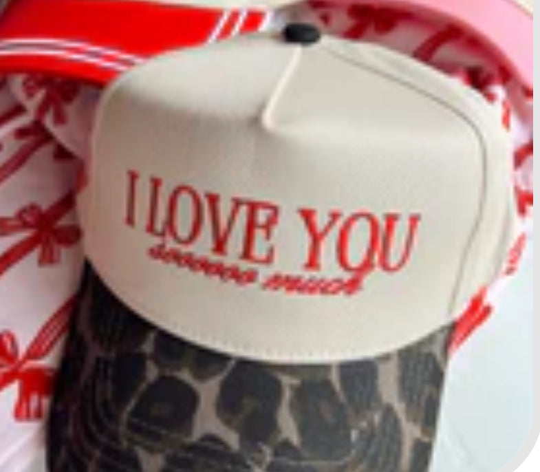 I Love You Sooooo Much - Leopard Vintage