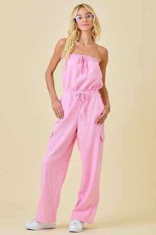 Grace Cargo Jumpsuit