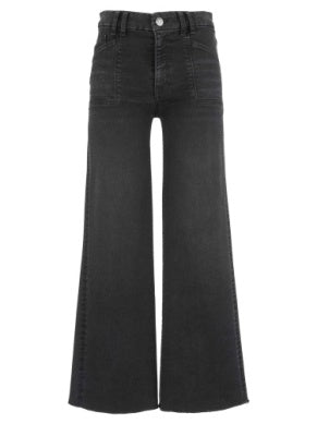 Kut - MEG HIGH RISE FAB WIDE LEG RAW HEM POLITELY