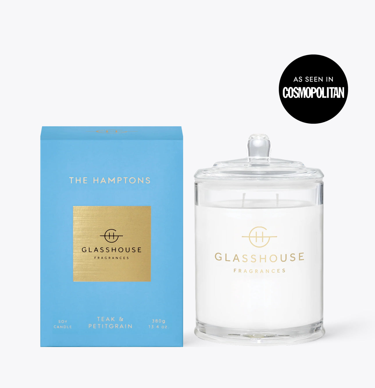 Glasshouse Candles (multiple scents) 13.4oz.