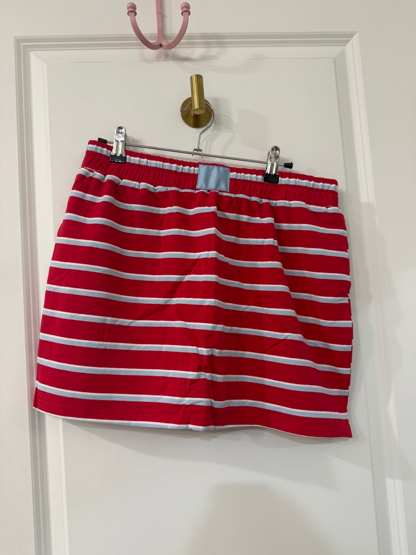 Striped skort set (3 colors)
