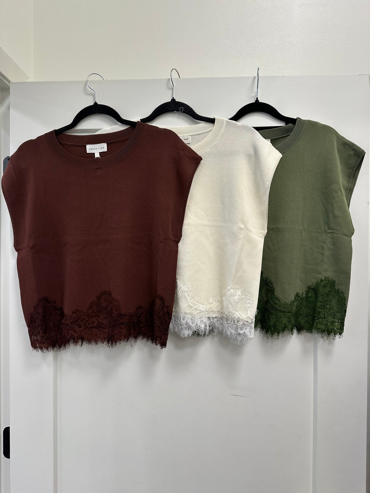 Joanna Lace top (3 colors)