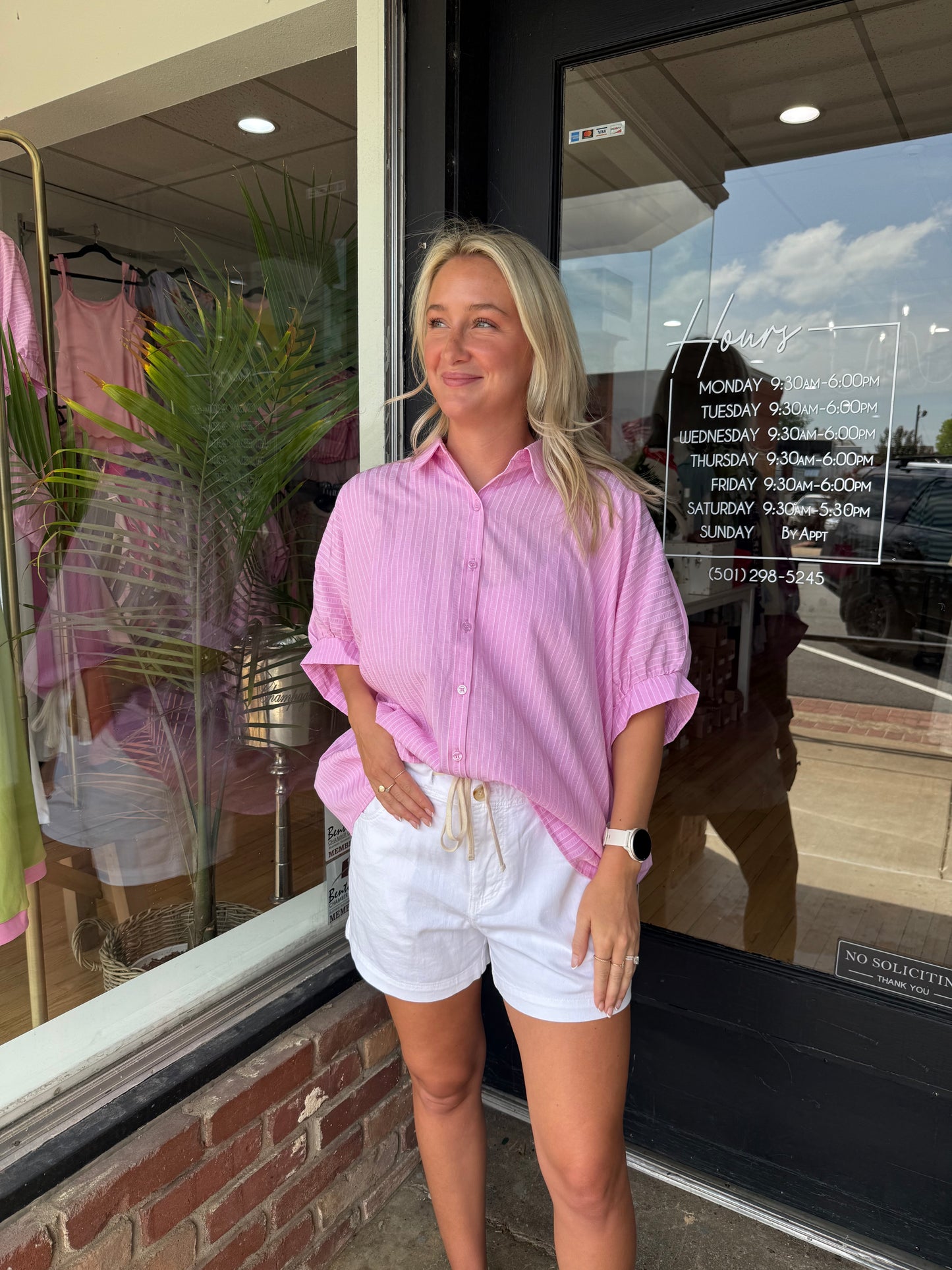 STRIPE OVERSIZED SHIRT