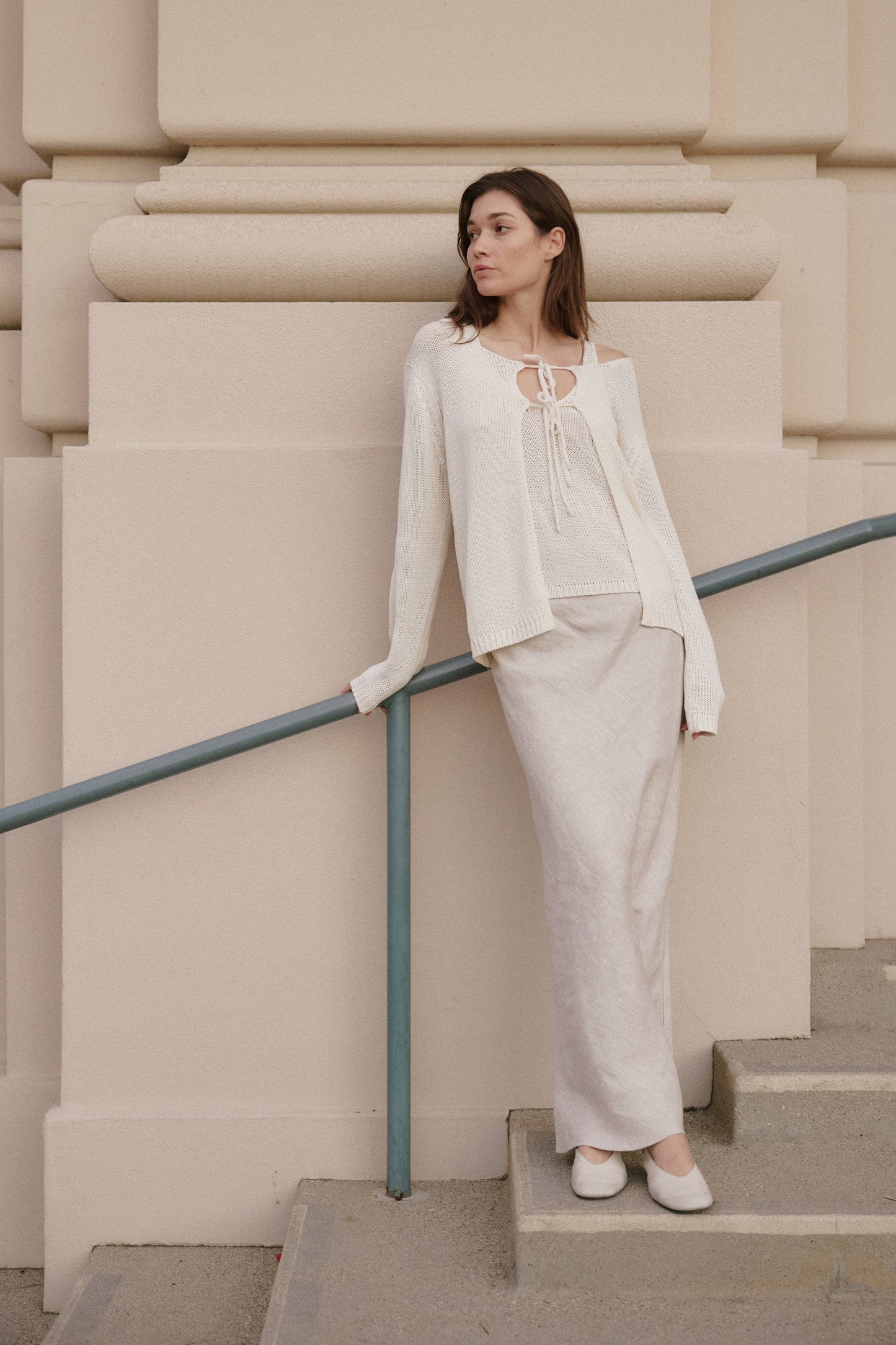 The Anais Cardigan | Front Tie Relaxed Cardigan