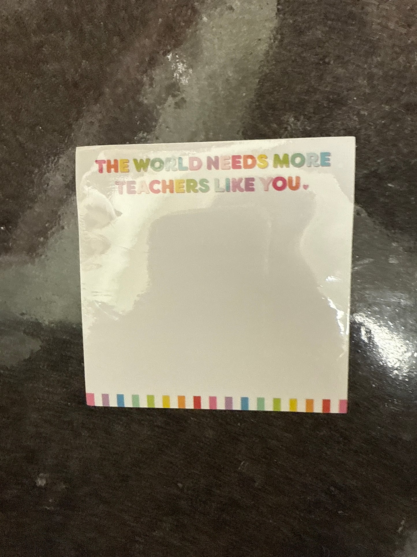 Notepad - world needs more teachers - 300 Sheets