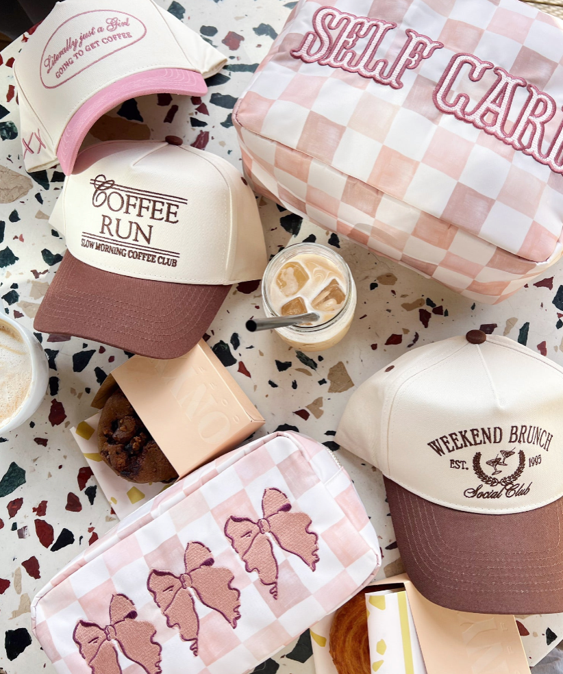 Self Care - Dusty Rose XL Nylon Bag