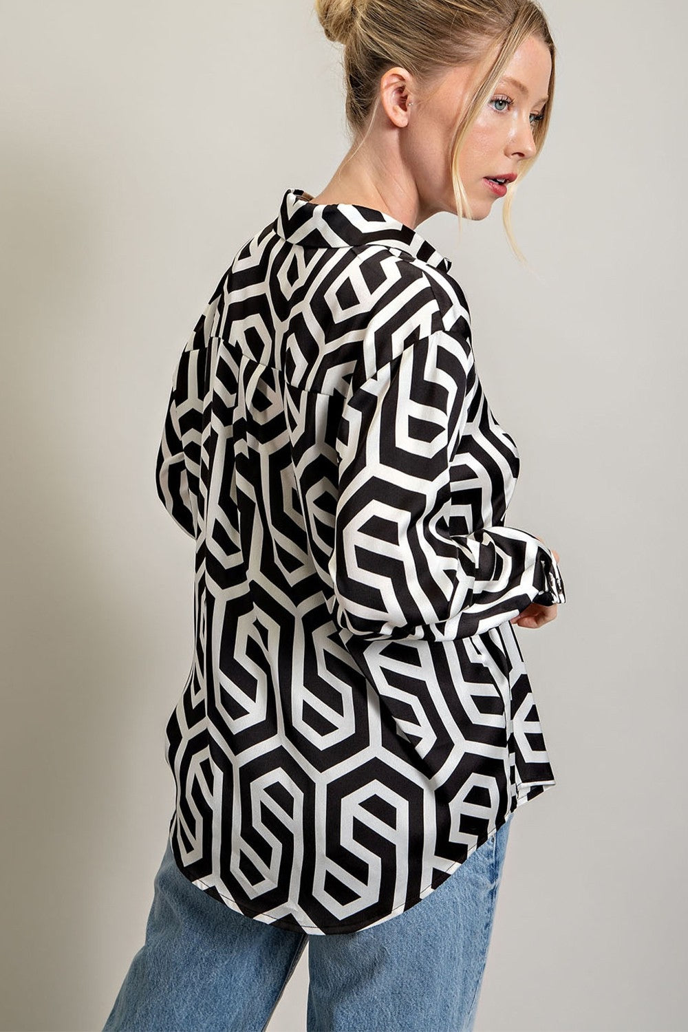 Geo print top