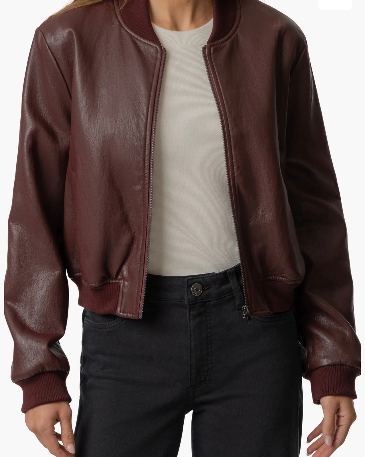 Steph zip front home jacket Bordeaux - Kut