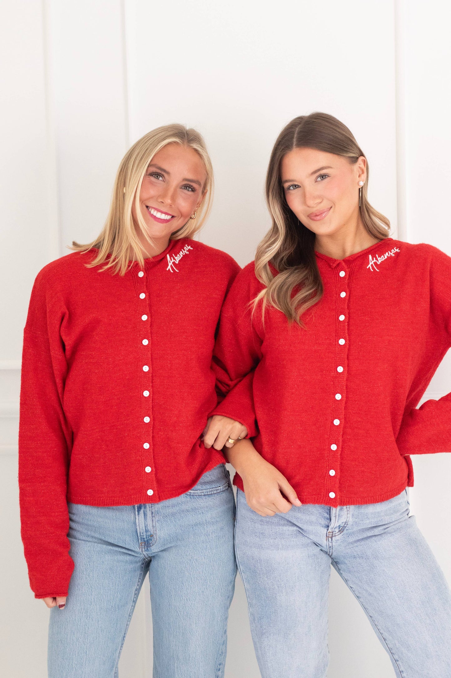 Arkansas Red Cardigan