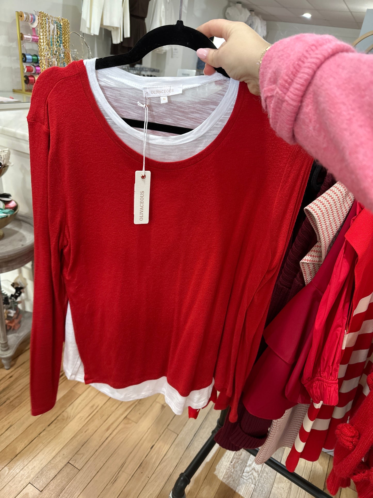 Double layer top (2 colors)